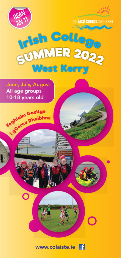 Irish Courses Summer 2022 Brochure